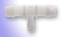 FTG007 PVDF HB Tee Reducer, 10pk